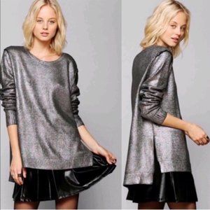 UO Silence + Noise Holographic  Sweater